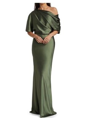 Amsale Satin One-Shoulder Gown
US 10 $495